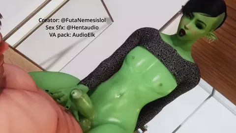 Skyrim- Half orc Femboy Fucked