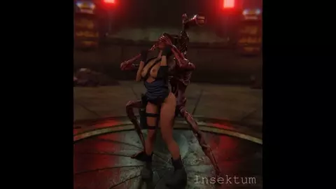 Jill Fucked in the Ass by Siren Head