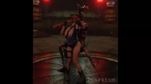 Jill Fucked in the Ass by Siren Head