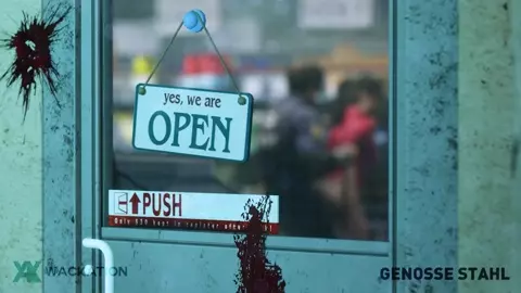 Claire fucked hard in Gasstation