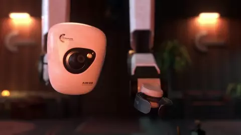 Futa Ahri's Cock milked by elaborate AI machine: Trailer