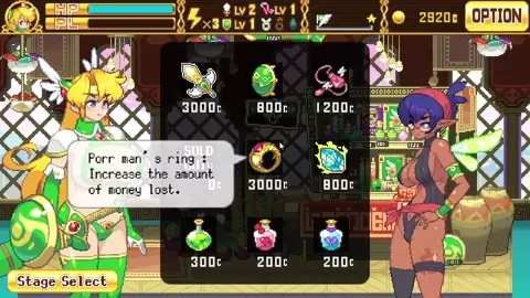 Warrior girl Stage 2