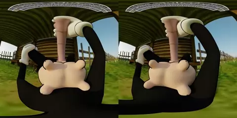 [180° VR] Clarabelle's downtime[female pov]