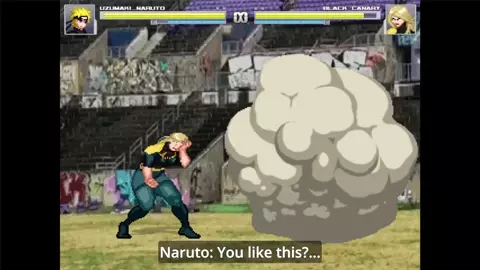Naruto fucks Black Canary