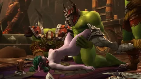 Tyrande gets captured in Orgrimmar