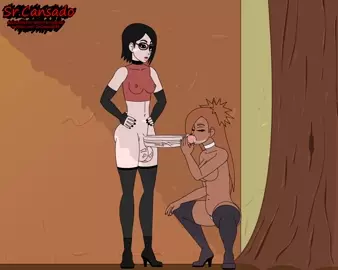 Sarada and Akimichi [Sr.cansado]