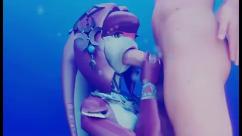 Accurate_Distance: Mipha Animation compilation