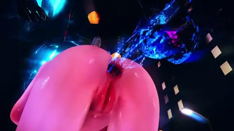 Spectral penis in action - anal scene