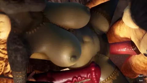 Carnal Instinkt Female Cat Fucks Reptile with Big Breasts