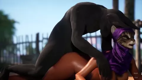 Jackal Impregnate Cat Girl