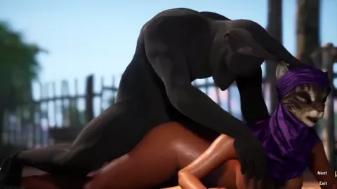 Jackal Impregnate Cat Girl