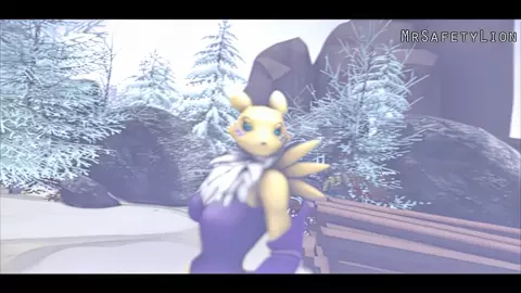 Leomon and Renamon [1080p]
