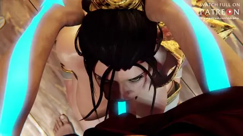 Azula's blowjob for aang