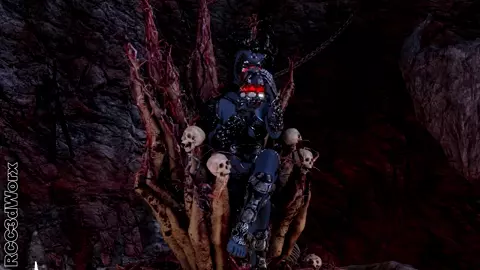 The SheDevil Catches Sam to worship her ass...