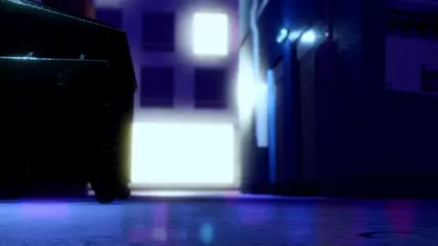 May does it in an alleyway