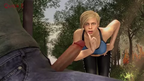 Cassie meets "Dylan" in the park. (black) [Quick e]