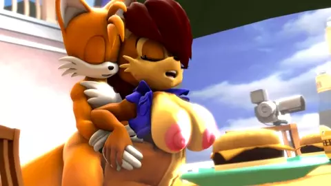 Tails x Sally [Spiderman123]