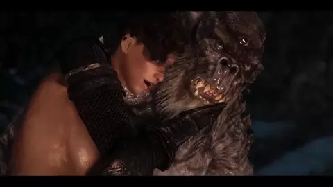 Defeated Nord Warrior willingly becomes Troll’s Mate by Izzyguy1234