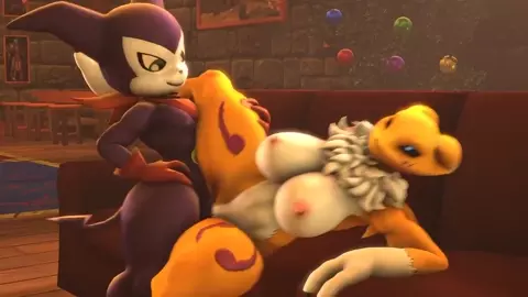 Renamon Penetrated by Impmon Part 2 [Aryentai]
