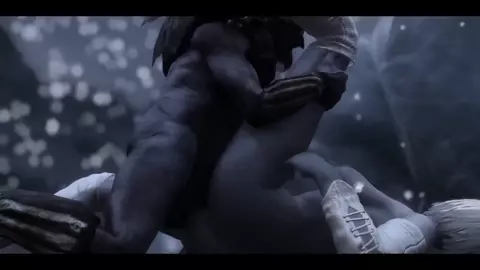 Snow Elf looking to redeem her degenerate kin instead gets corrupted Herself by Izzyg