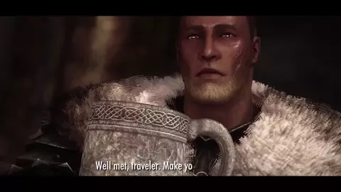 The Dragonborn Encounters A Stranger At The Silver-Blood Inn by Izzyguy1234