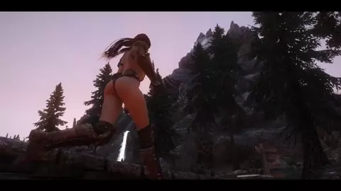 The Dragonborn Conquers Bleak Falls Barrow in her own Special Way by Izzyguy1234