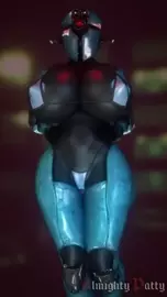 Fallout Character Almighty Electronica Assaultron (Artist_Almightypatty)