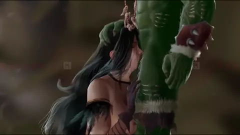 Yennefer Witch Orc Blowjob [Captainsorder]