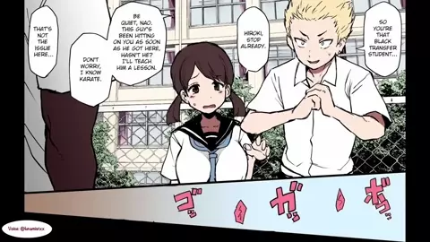 Black transfer student CH1 dub