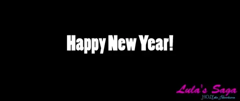 Lula and Anais wish you a Happy New Year