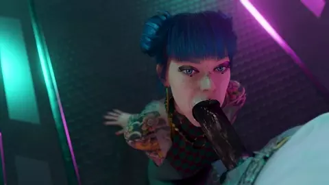 [4K] Cheri Blowjob [Blacked][Pewposterous]