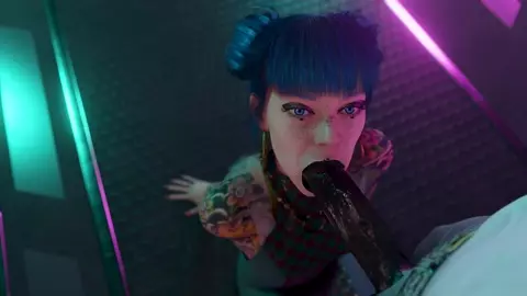 [4K] Cheri Blowjob [Blacked][Pewposterous]