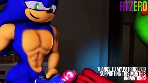 Sonic and Knuckles and Vector Hot Sex [RTZero]