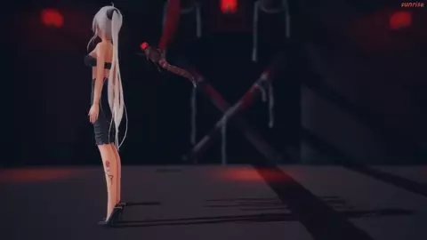 [MMDSunrise] Haku and a single insect
