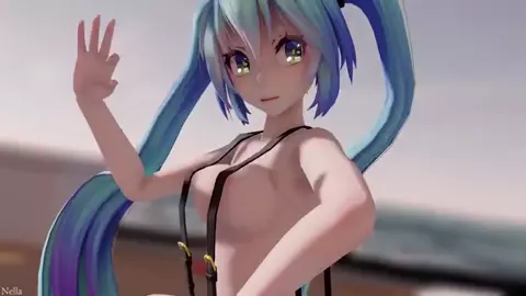 [Nella] Miku dances and gets fucked by insect