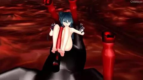 [Chibitayo] Miku's pussy is stretched out