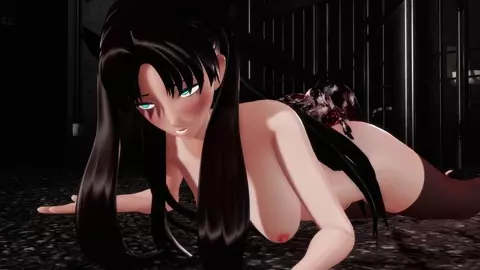 Tosaka Rin fucked by insects (Goutouren)