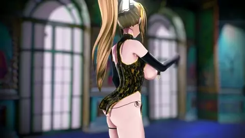 Isuzu dance and fuck in mansion by BlueeToufu