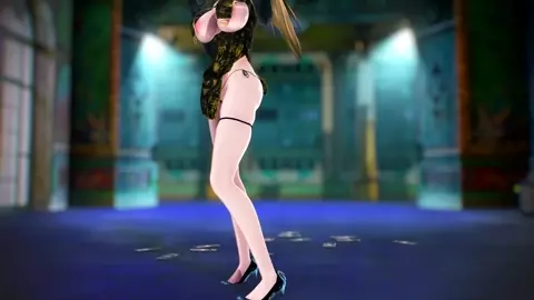 Isuzu dance and fuck in mansion by BlueeToufu