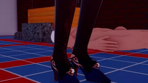 Keqing and insect part 3 (Goutouren)