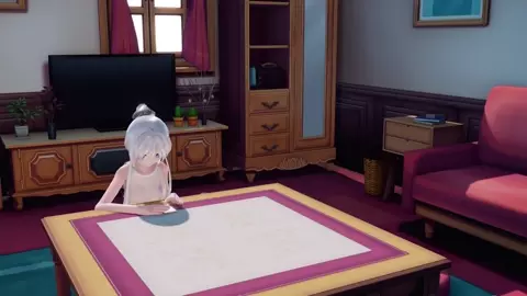 [Goutouren] Haku's tired of waiting for her husband so she fucks an insect