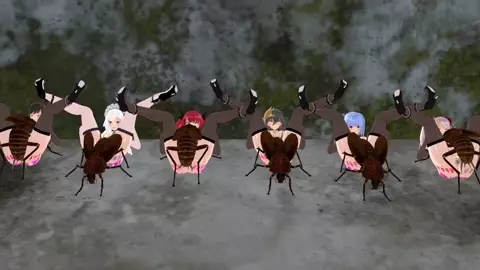 [debon] Cockroaches piledriving some ship sluts