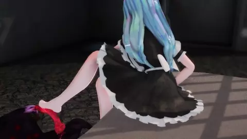 [Miaoshaquan] Maid Miku and some pooches