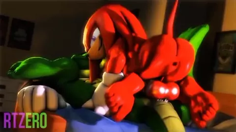 Knuckles and Vector Hot Sex [RTZero]