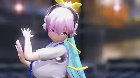 Super Sonico dance with insects (Goutouren)