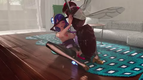 Raiden Shogun and giant flying insect (Miaoshaquan)