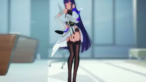 Raiden Mei dances and fucks insect (Miaoshaquan)