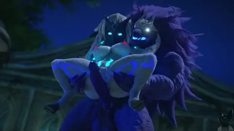 kindred x wolf (TwitchyAnimation)