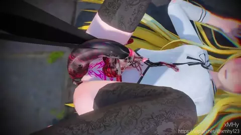 Date A Live Mayuri fucked by insect (xmhy)