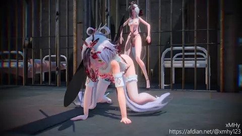 Luo Tianyi and Haku fucked in jail part 2 by xmhy